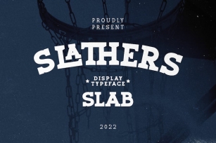 Slathers - Ligature Slab Serif Font Download
