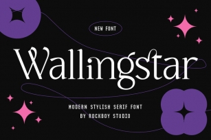 Wallingstar - Modern Stylish Font Download