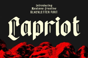 Capriot Font Download