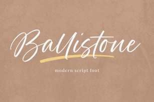 Ballistone Font Download