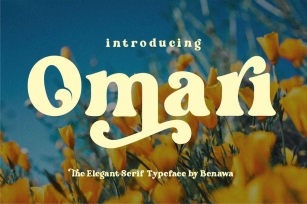 Omari - Elegant Serif Typeface Font Download