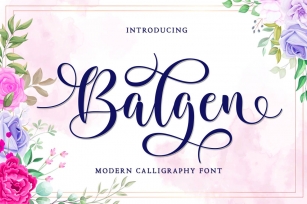 Balgen Font Download