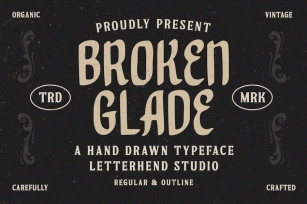 Broken Glade Font Download