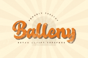 Balleny Font Download