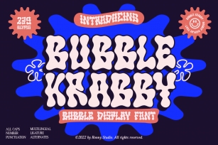 Bubble Krabby Font Download