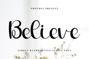 Believe Font Download