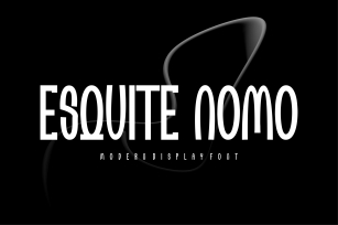 Esquite Nomo Font Download
