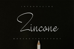 Zincone Font Download