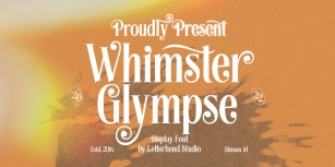 Whimster Glympse Font Download