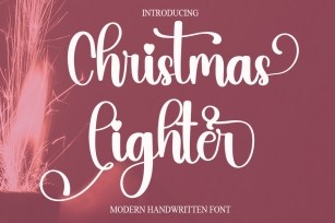 Christmas Lighter Font Download