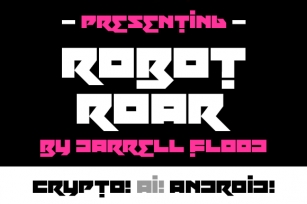 Robot Roar Font Download