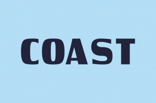 Coast Font Download