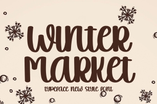 Winter Market Font Download