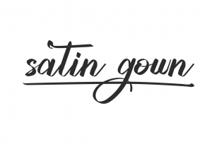 Satin Gow Font Download
