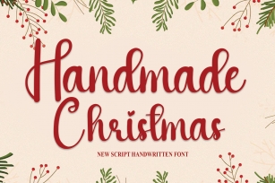 Handmade Christmas Font Download