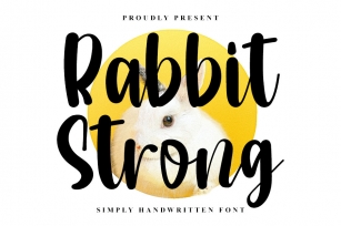 Rabbit Strong Font Download