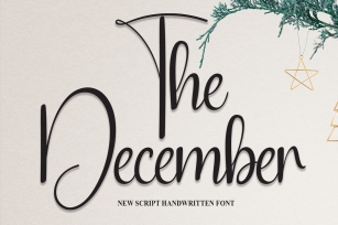 The December Font Download