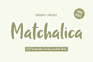 Matchalica Font Download