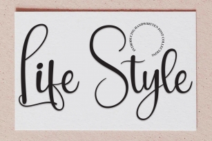 Life Style Font Download