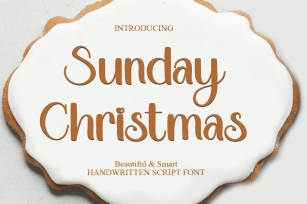 Sunday Christmas Font Download