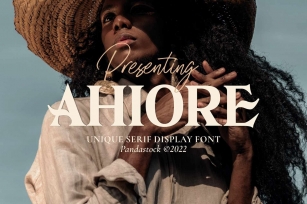 Ahoire Font Download