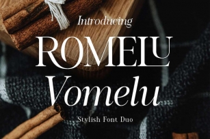 Romelu Vomelu - Modern Serif Font Download