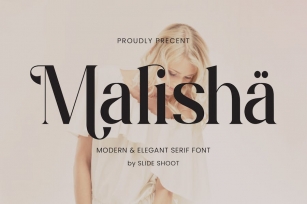 Malisha - Elegant Serif Font Font Download