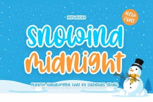 Snowind Midnight Font Download