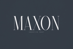 Maxon Font Download