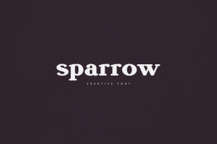 Sparrow Font Download
