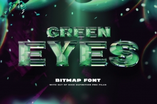 Green Eyes Font Download