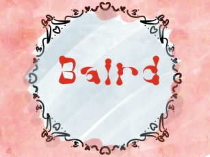 Baird Font Download
