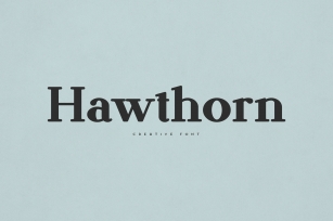 Hawthorn Font Download