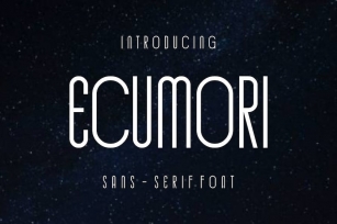 Ecumori Font Font Download