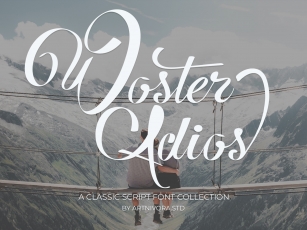 Woster Adios Font Download