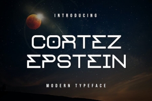 Cortez Epstein Font Download
