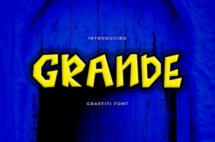 Grande - Graffiti Font Font Download