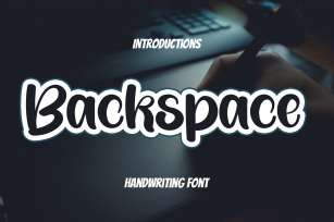 Backspace Font Download