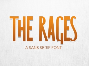 The Rages Font Download