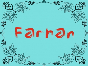 Farhan Font Download