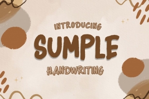 Sumple Handwriting Font Download