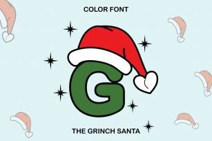 The Grinch Santa Font Download