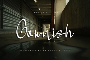 Gownish Font Download