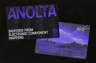 Anolta - Experimental Futuristic Fonts Font Download
