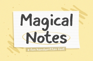 Magicalnotes Font Download