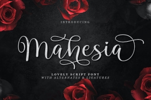 Mahesia Script Font Download