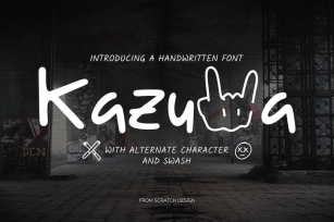 Kazuwa Font Download