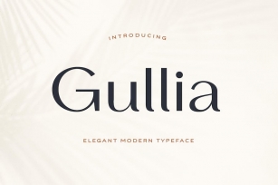 Gullia Elegant Fonts Font Download