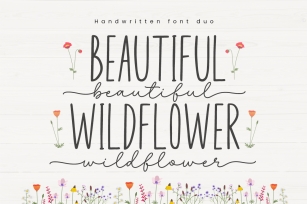 Beautiful Wildflower Font Download