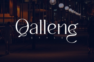 Qalleng - Sans Serif Font Font Download